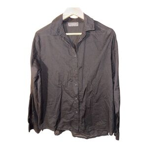 Nina Loca Roma Black Lightweight Cotton Shirt